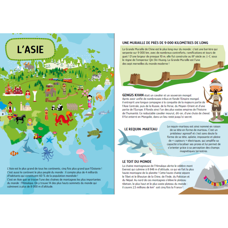 Voyage, découvre, explore. La Terre