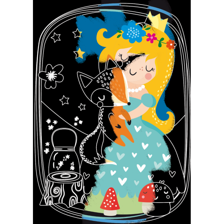 Méga box arts & crafts. Les princesses