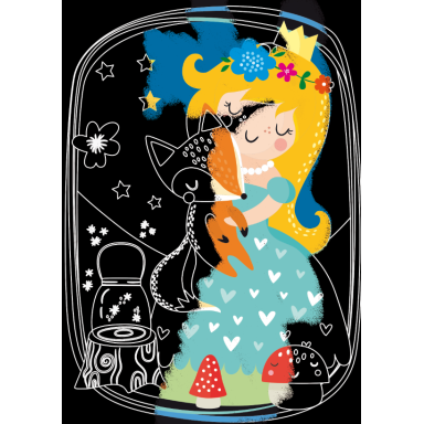 Méga box arts & crafts. Les princesses