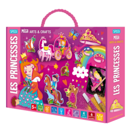 Méga box arts & crafts. Les princesses