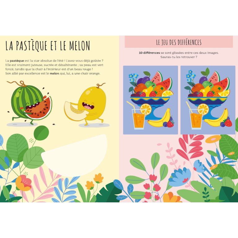 Livres d'activités - L'été