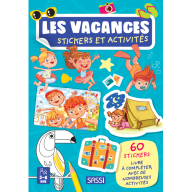 Livres d'activités - Les vacances