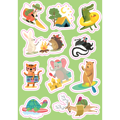 Livres d'activités - Les vacances