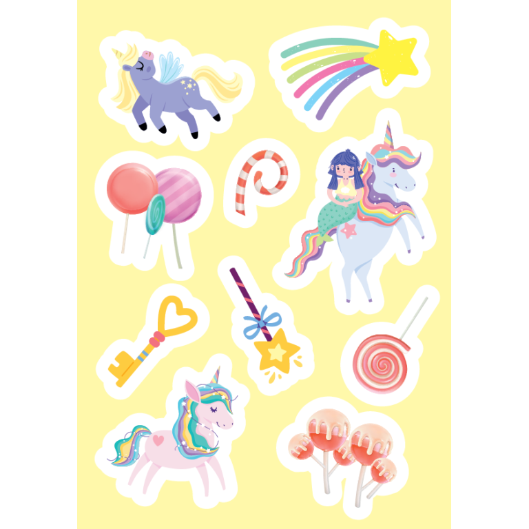 Livres d'activités - Les licornes