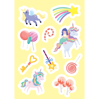 Livres d'activités - Les licornes