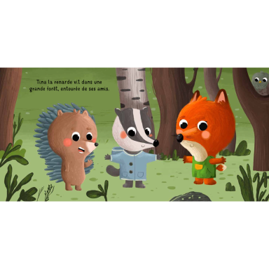 Tina la renard. Que de colère!