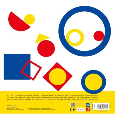 Livres aux contrastes forts. Toc-Toc