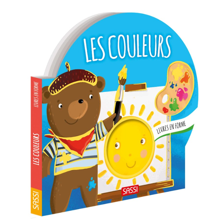 Livres en forme. Les couleurs