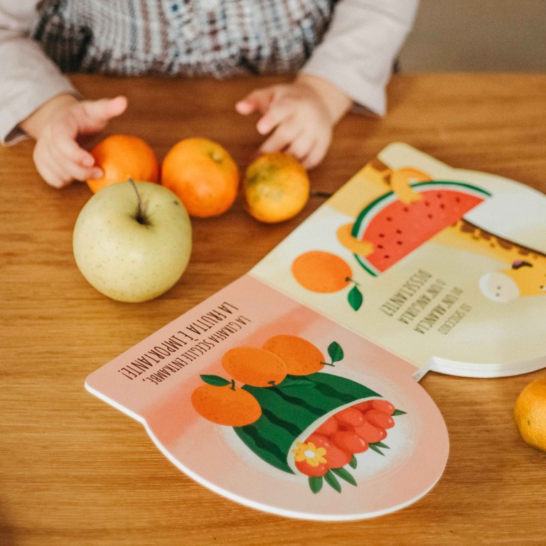 Livres en forme. Les fruits