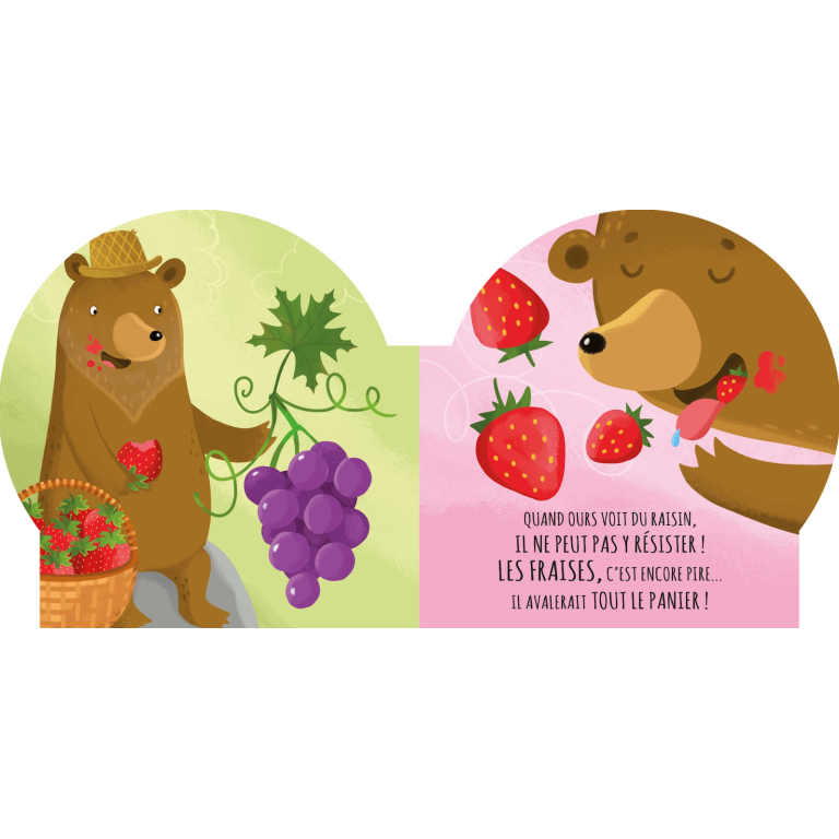 Livres en forme. Les fruits