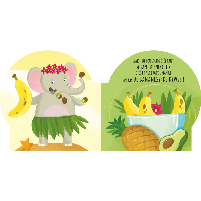 Livres en forme. Les fruits