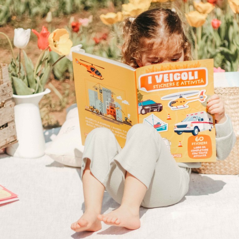 Stickers et activités. Les véhicules