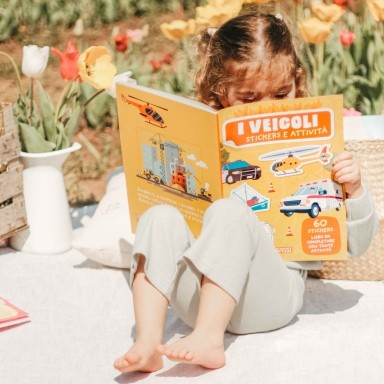 Stickers et activités. Les véhicules