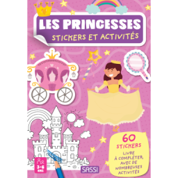 Stickers et activités. Les princesses