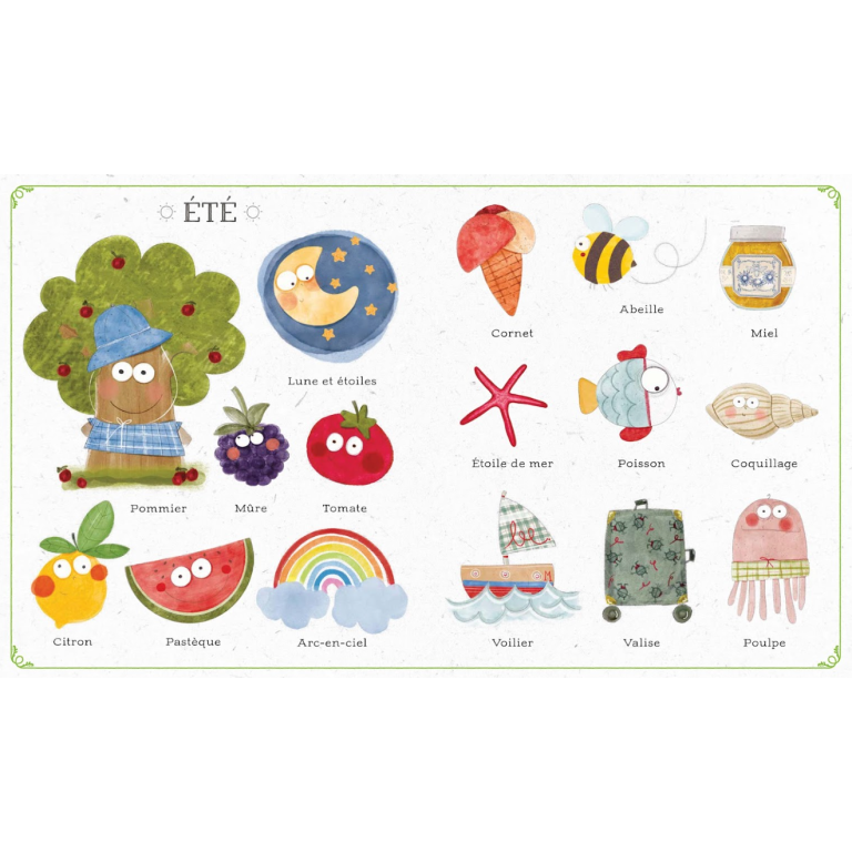 Mon imagier. Les saisons