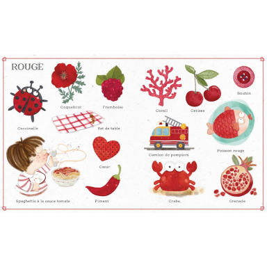 Mon imagier. Les couleurs