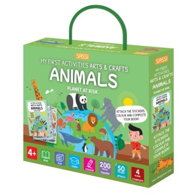 My First Activities Arts & Crafts. Animals