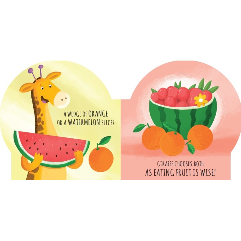 Shaped books. Fruit (Outlet)