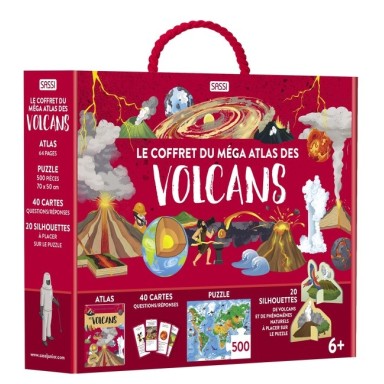 Le coffret du méga atlas des volcans