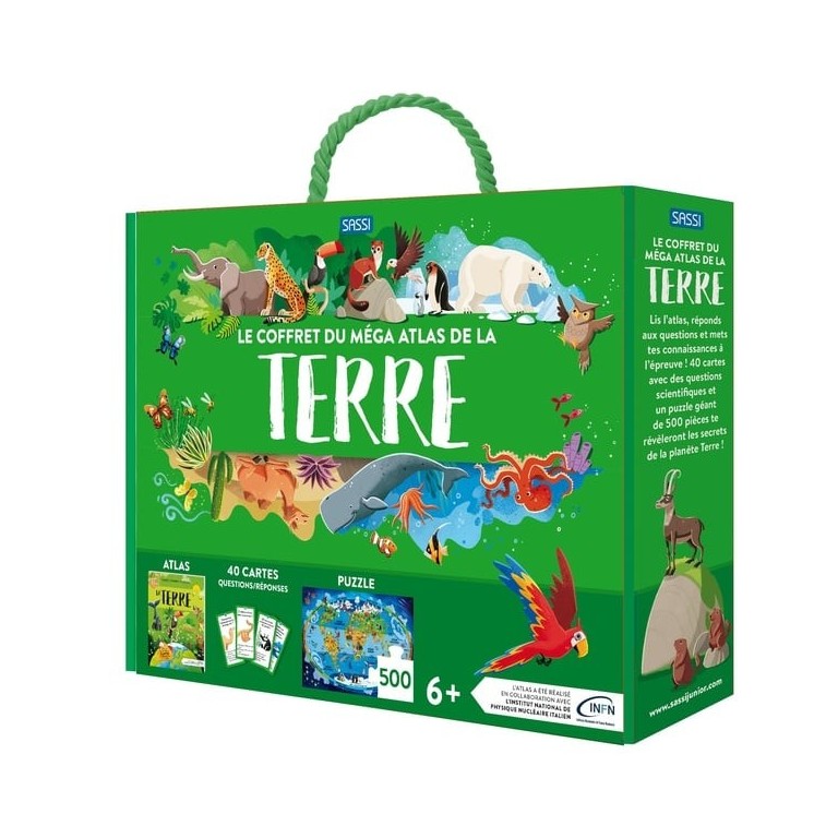 Le coffret du méga atlas de la Terre