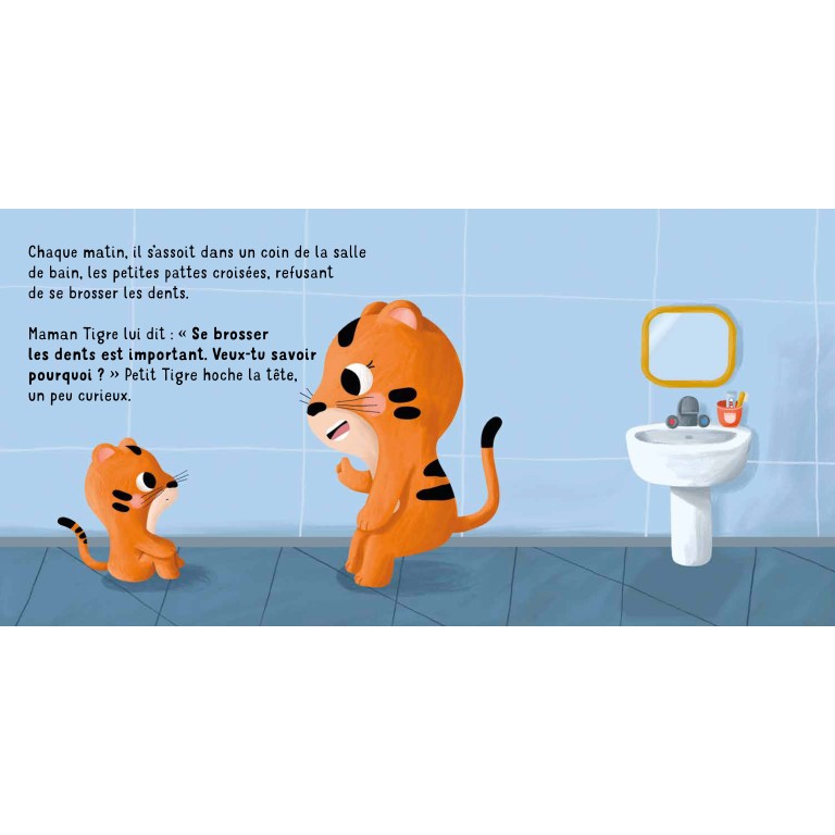 Pas à pas. Je brosse mes dents