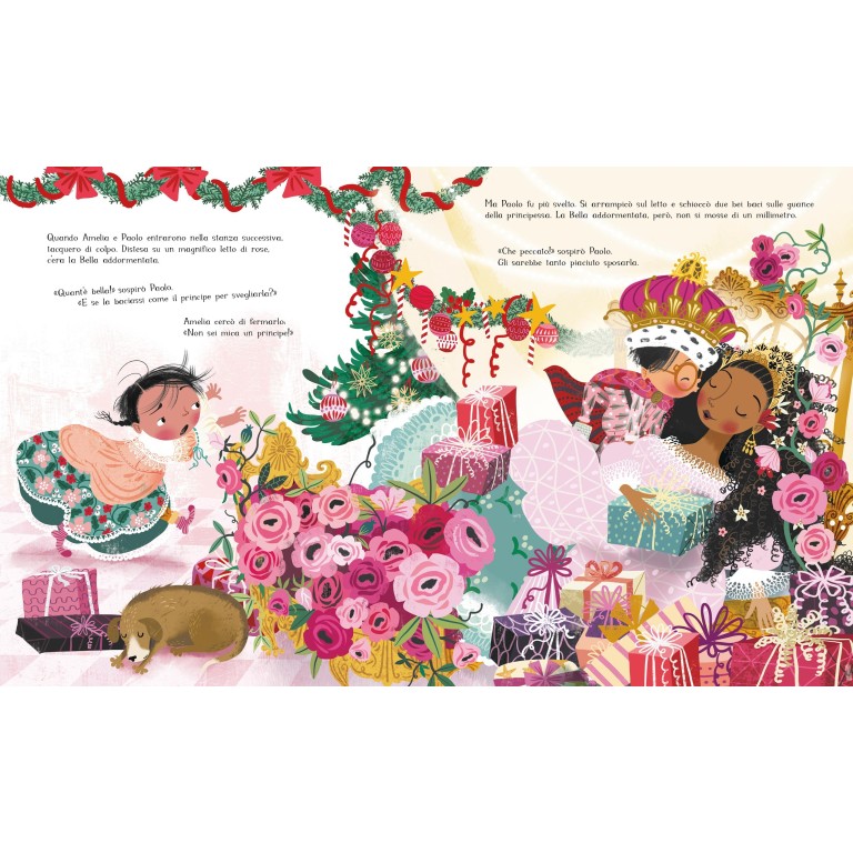 Un felice Natale al castello della Bella addormentata