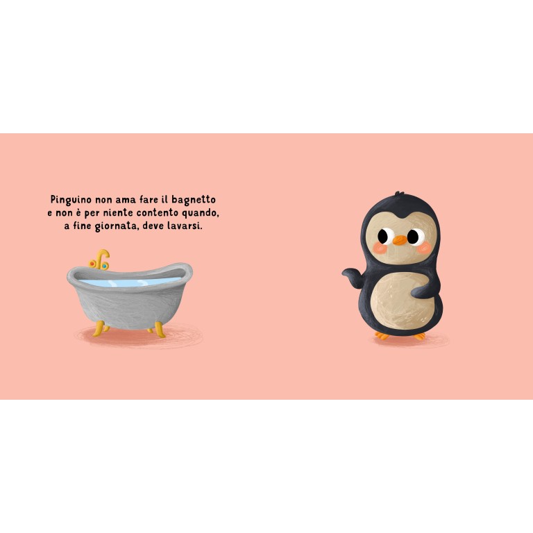 Passo dopo passo. Faccio il bagnetto